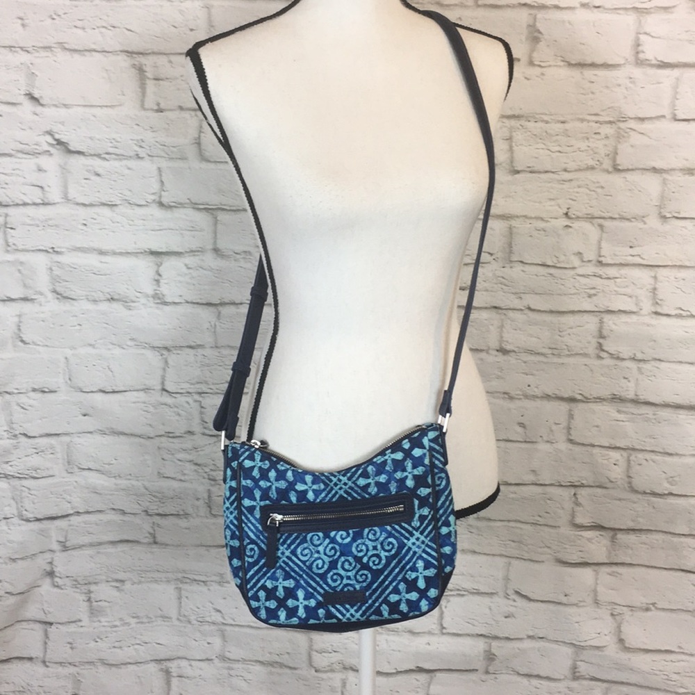 Vera Bradley Blue Mini Vivian Crossbody